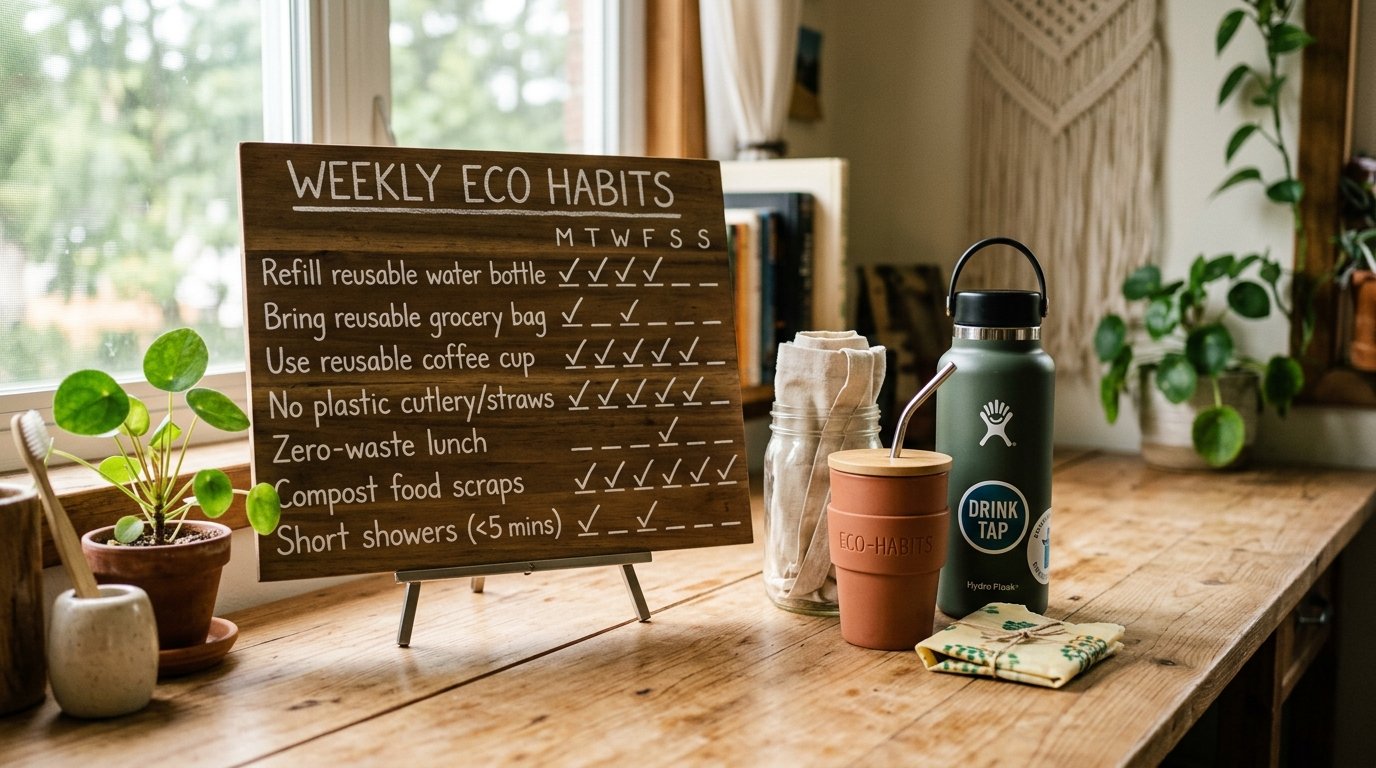 Start a Weekly Green Habit Challenge