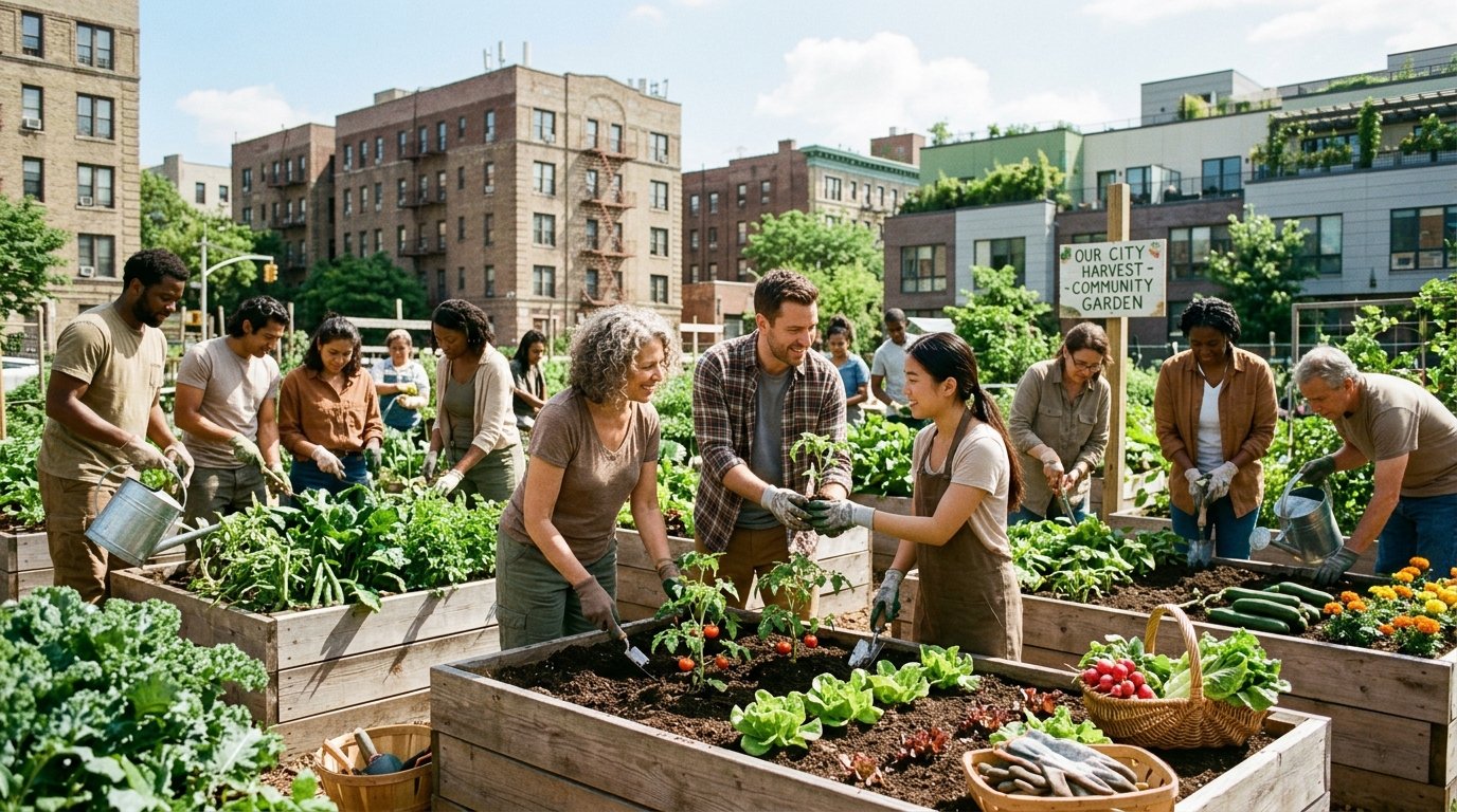 Organise Community Gardening
