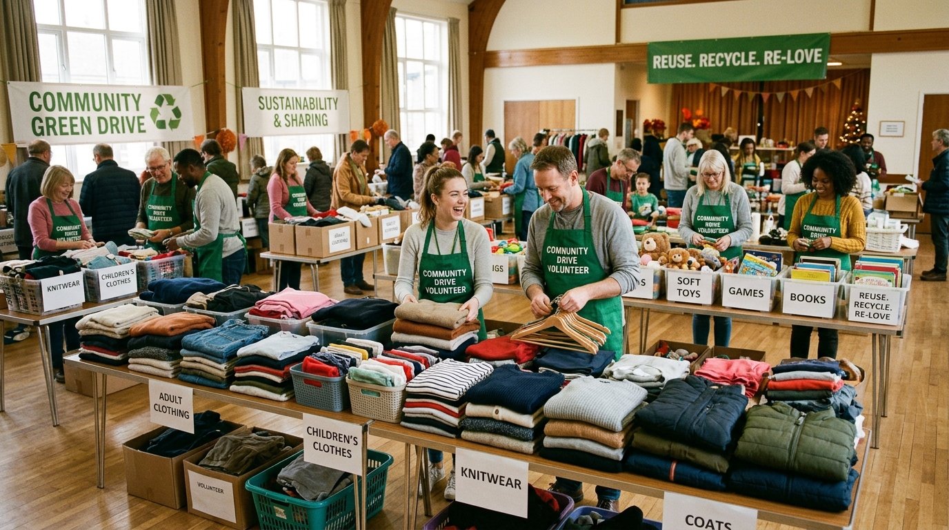 Organise Green Donation Drives