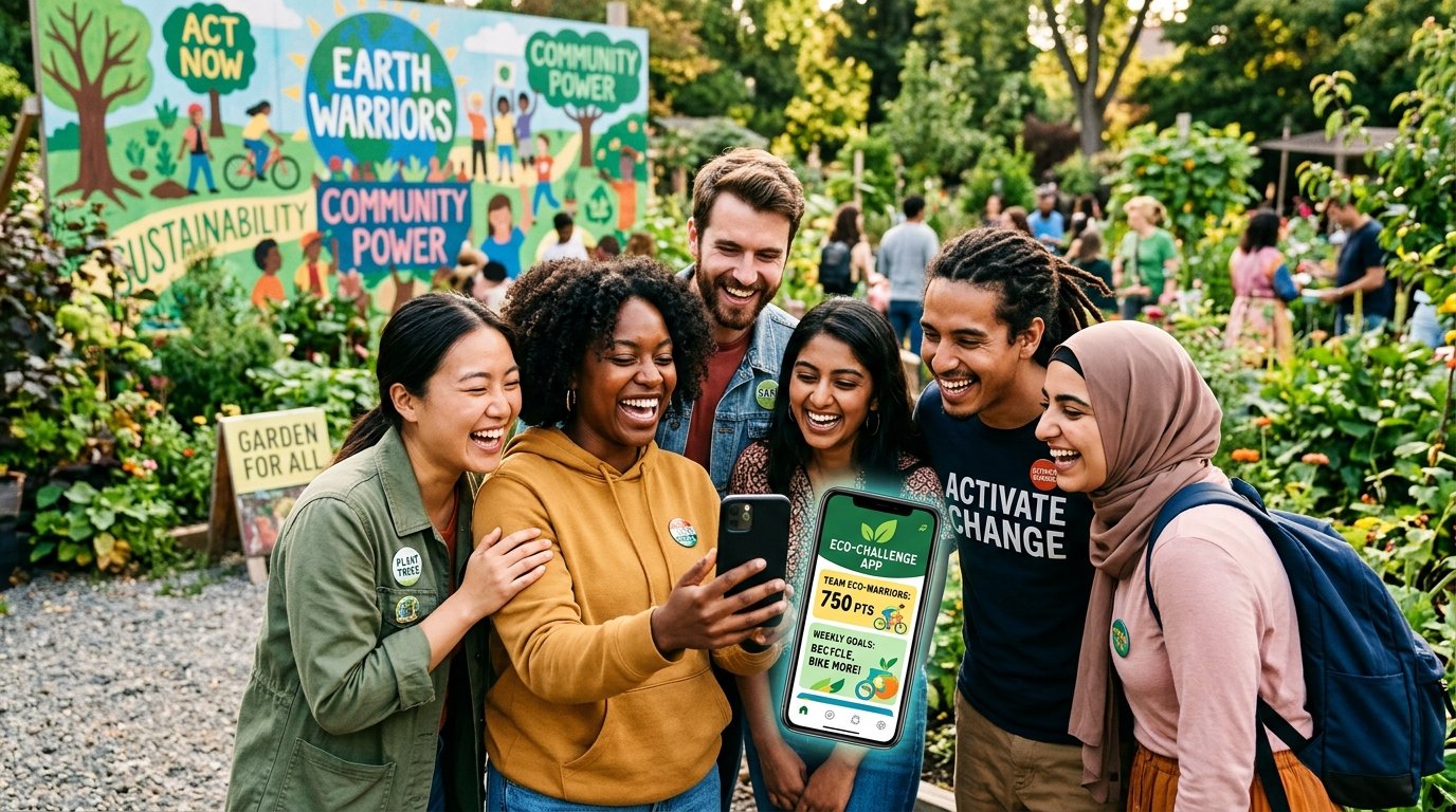 Conduct Green Social Challenges