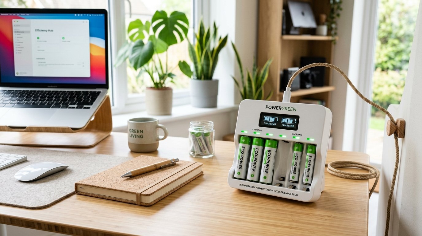 Use Rechargeable Batteries