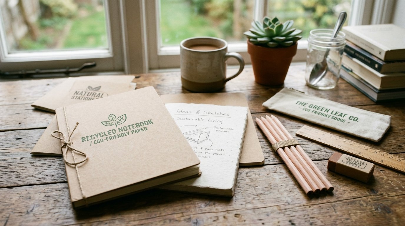 Use Eco-Friendly Stationery