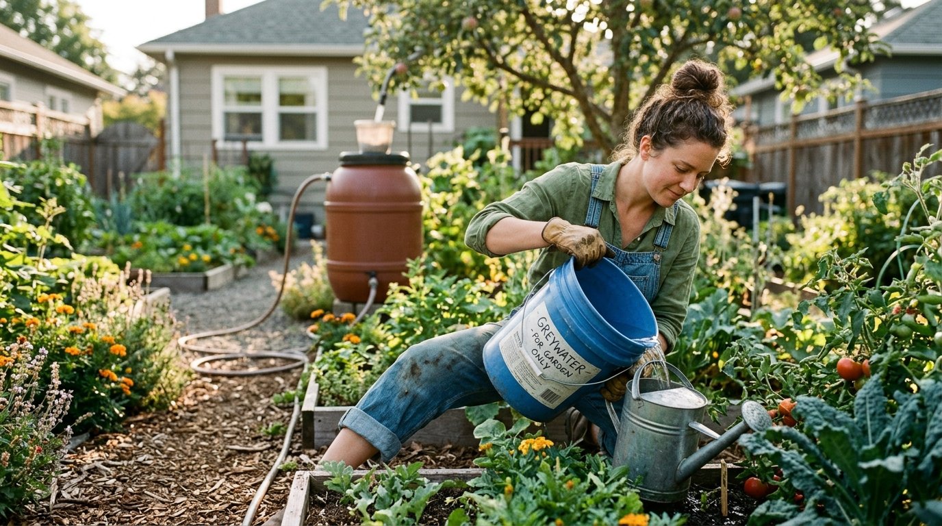 Reuse Water for Gardening