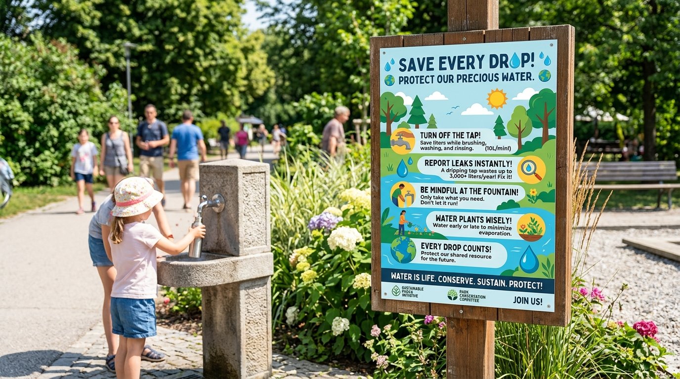 Promote Water Conservation
